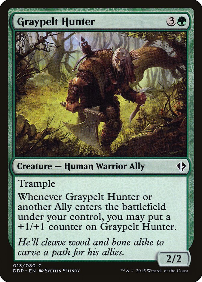 Graypelt Hunter [Duel Decks: Zendikar vs. Eldrazi] | Dragon's Lair Comics and Fantasy Houston TX