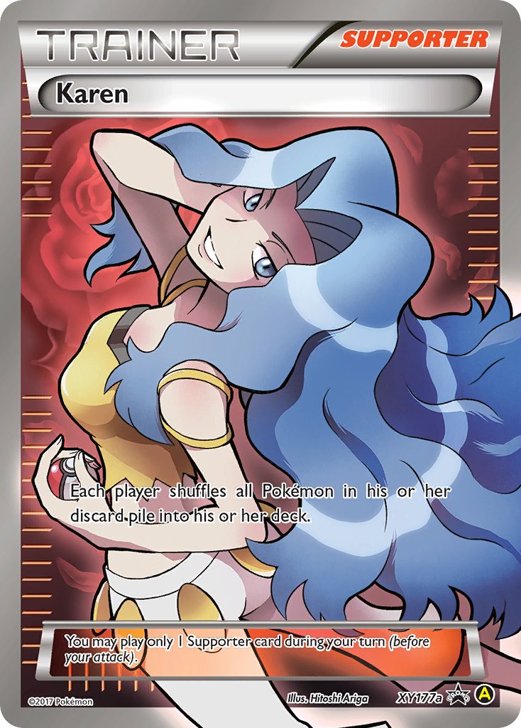 Karen (XY177a) [Alternate Art Promos] | Dragon's Lair Comics and Fantasy Houston TX