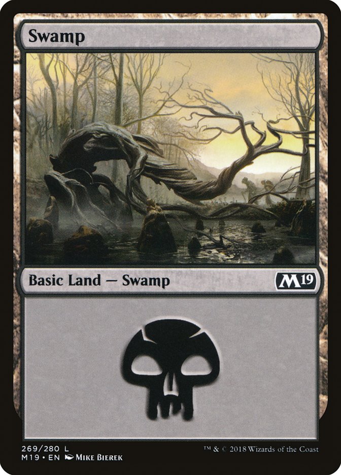 Swamp (269) [Core Set 2019] | Dragon's Lair Comics and Fantasy Houston TX