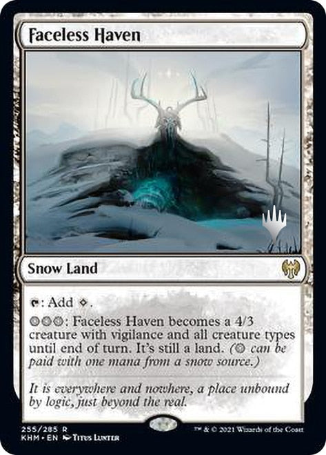 Faceless Haven (Promo Pack) [Kaldheim Promos] | Dragon's Lair Comics and Fantasy Houston TX