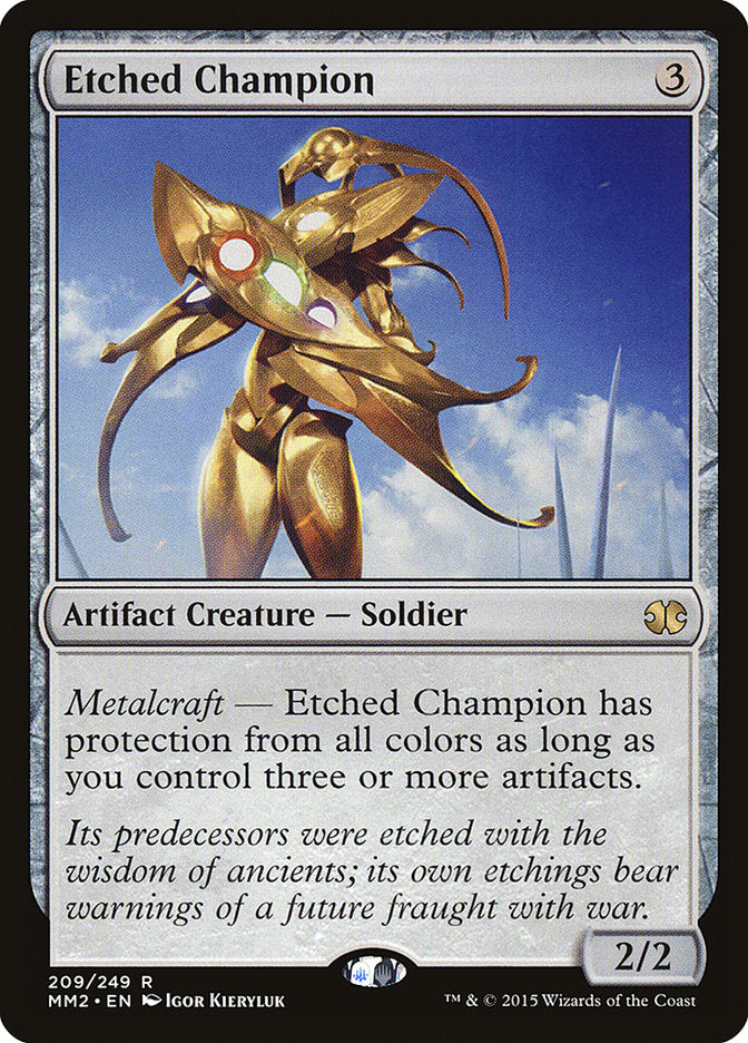 Etched Champion [Modern Masters 2015] | Dragon's Lair Comics and Fantasy Houston TX