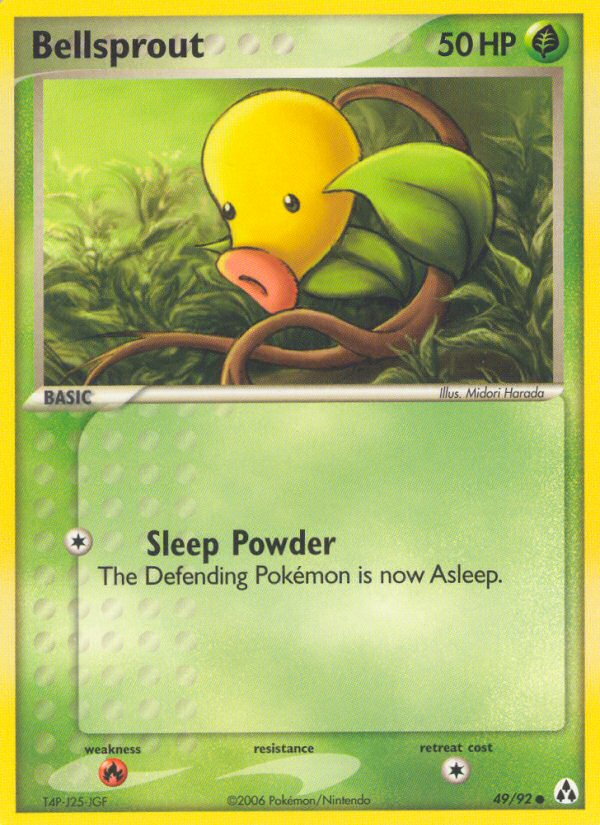 Bellsprout (49/92) [EX: Legend Maker] | Dragon's Lair Comics and Fantasy Houston TX