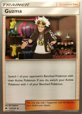 Guzma (115/147) (Buzzroc - Naohito Inoue) [World Championships 2018] | Dragon's Lair Comics and Fantasy Houston TX