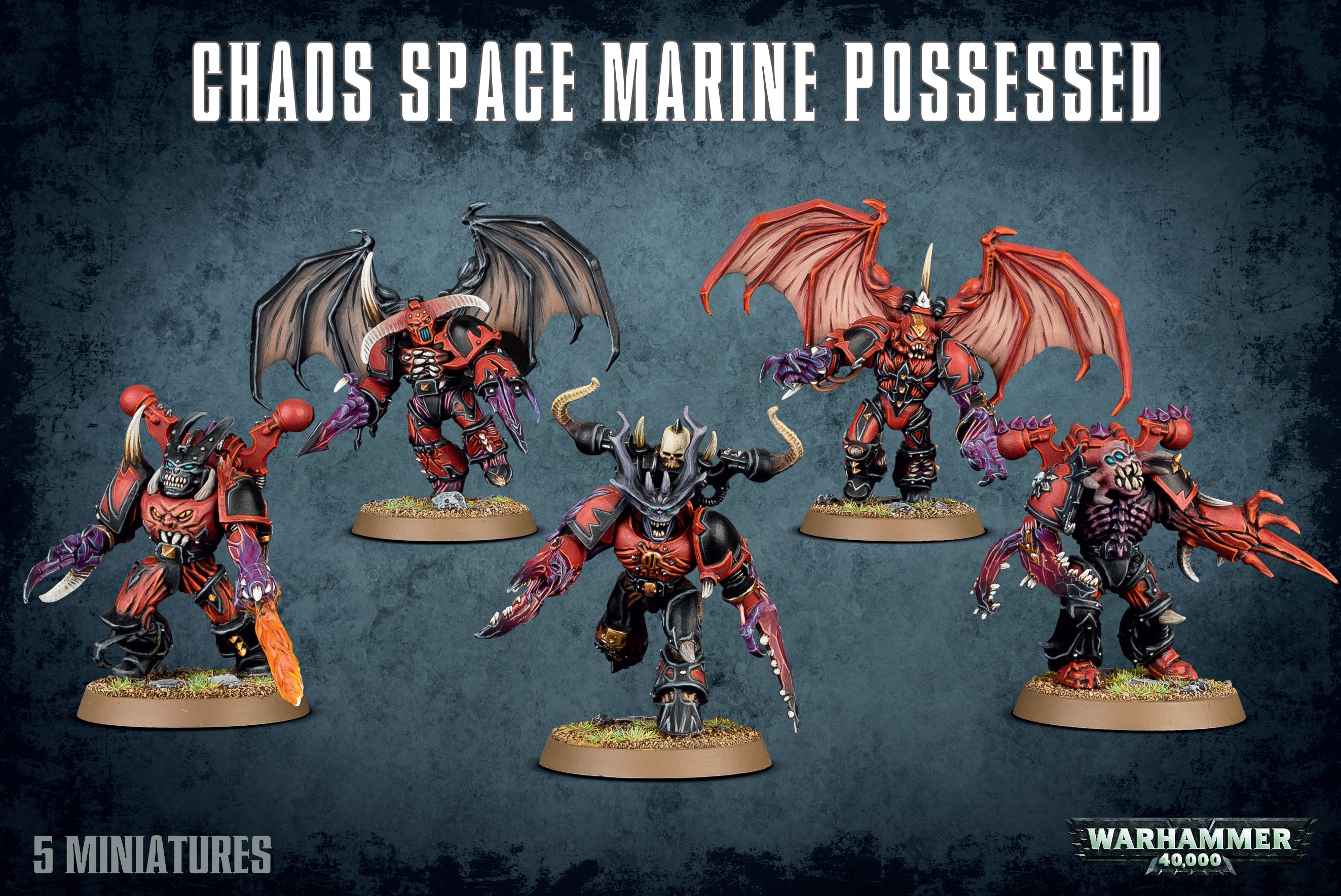 Warhammer 40K: Chaos Space Marine Possessed | Dragon's Lair Comics and Fantasy Houston TX