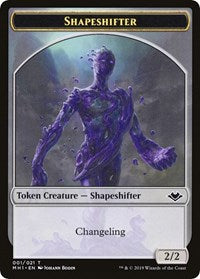 Shapeshifter // Myr Double-Sided Token [Modern Horizons Tokens] | Dragon's Lair Comics and Fantasy Houston TX