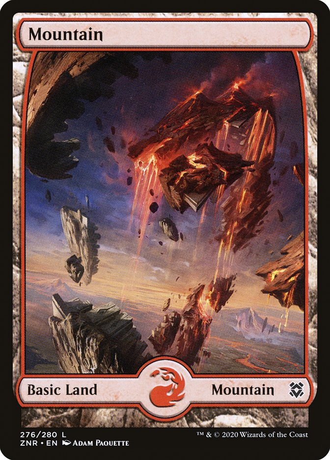 Mountain (276) [Zendikar Rising] | Dragon's Lair Comics and Fantasy Houston TX