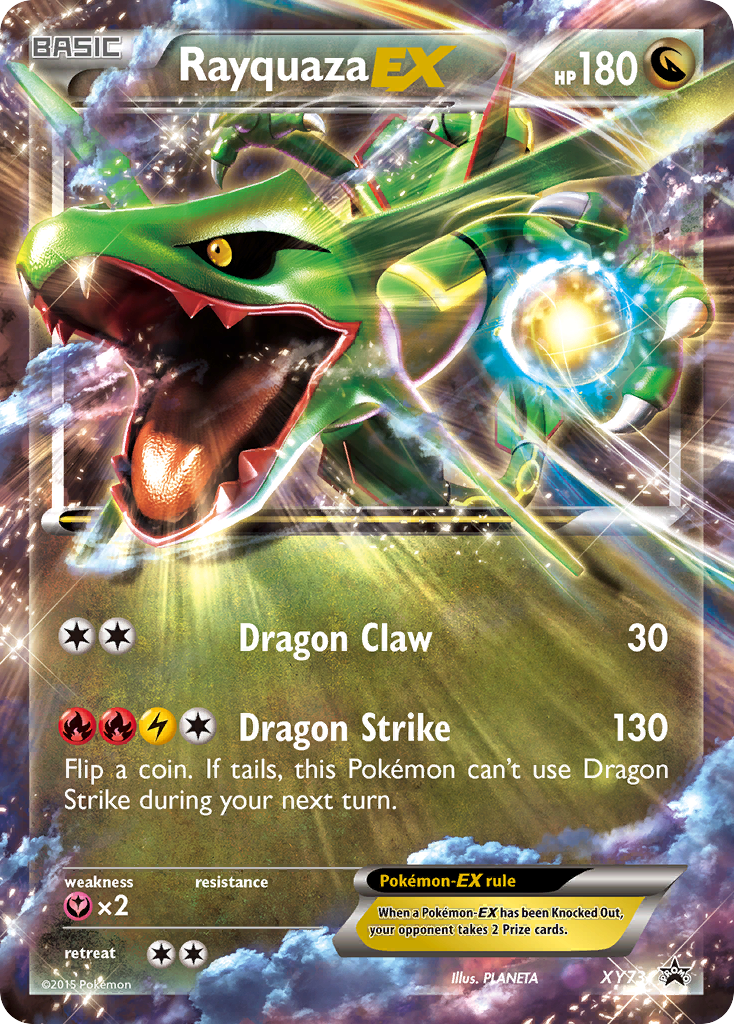 Rayquaza EX (XY73) [XY: Black Star Promos] | Dragon's Lair Comics and Fantasy Houston TX