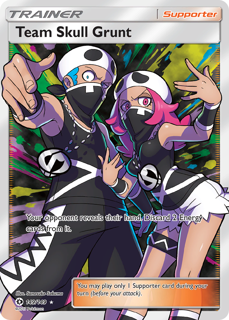 Team Skull Grunt (149/149) [Sun & Moon: Base Set] | Dragon's Lair Comics and Fantasy Houston TX