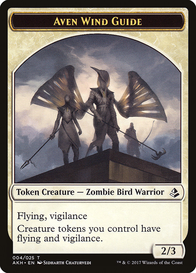 Aven Wind Guide Token [Amonkhet Tokens] | Dragon's Lair Comics and Fantasy Houston TX