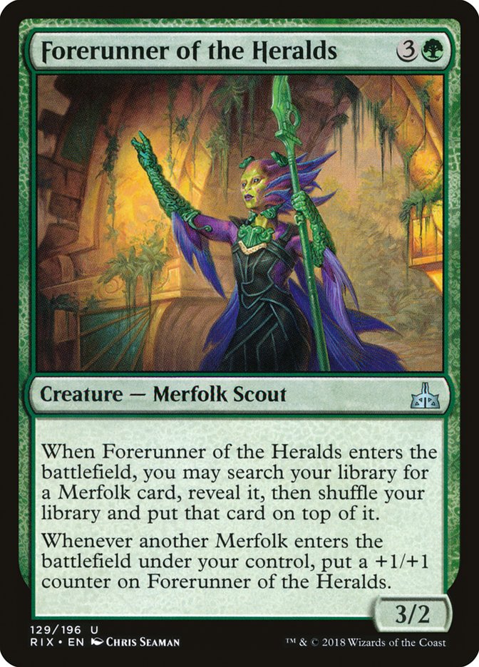 Forerunner of the Heralds [Rivals of Ixalan] | Dragon's Lair Comics and Fantasy Houston TX