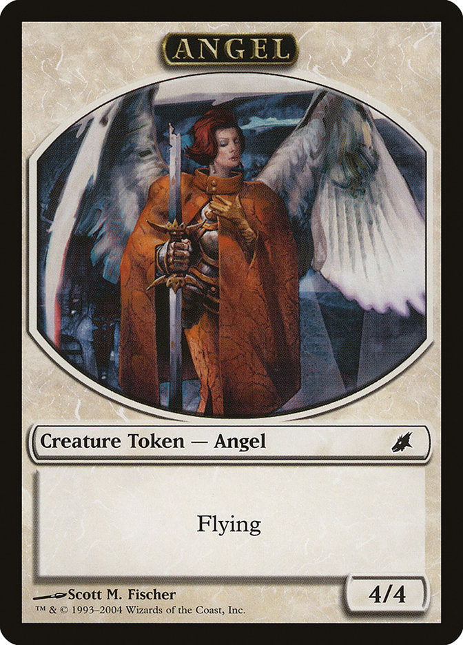 Angel Token [Magic Player Rewards 2004] | Dragon's Lair Comics and Fantasy Houston TX