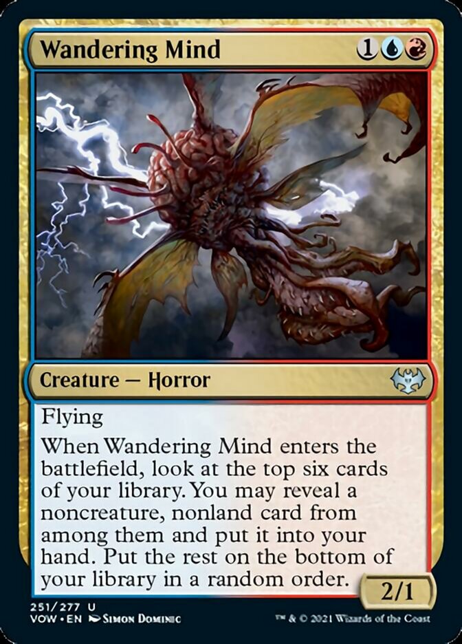 Wandering Mind [Innistrad: Crimson Vow] | Dragon's Lair Comics and Fantasy Houston TX