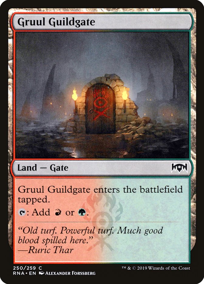 Gruul Guildgate (250/259) [Ravnica Allegiance] | Dragon's Lair Comics and Fantasy Houston TX