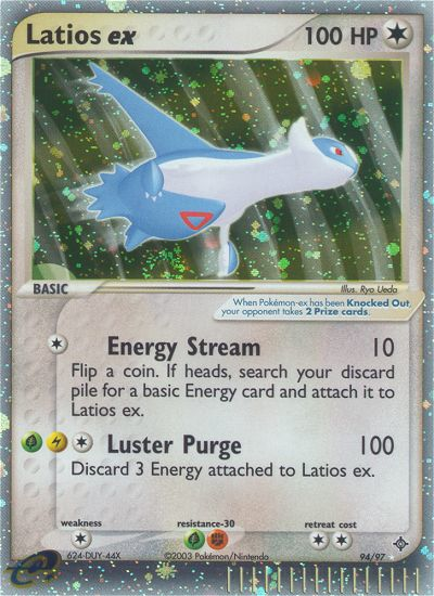 Latios ex (94/97) [EX: Dragon] | Dragon's Lair Comics and Fantasy Houston TX