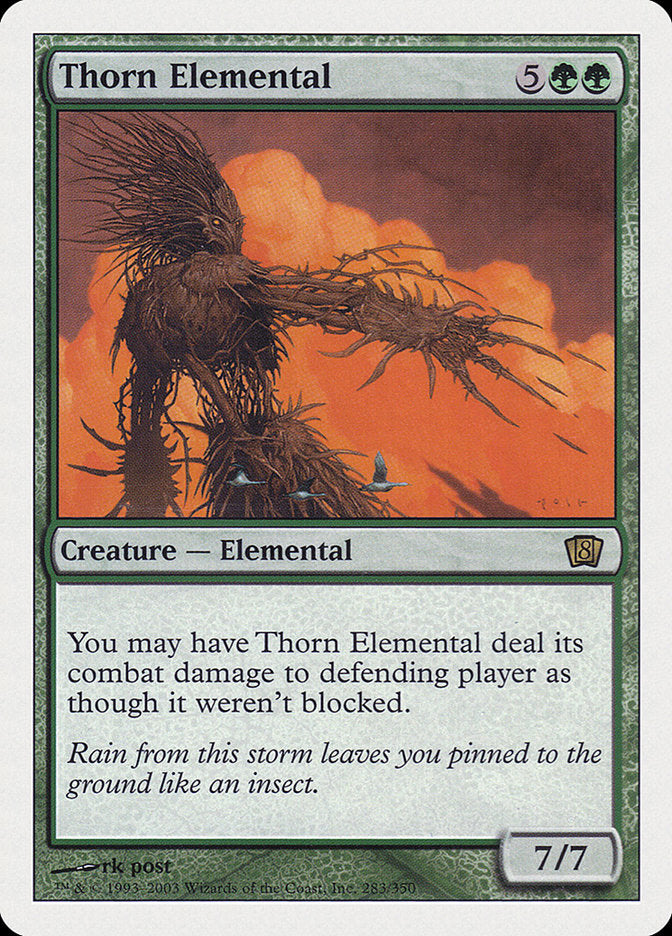 Thorn Elemental [Eighth Edition] | Dragon's Lair Comics and Fantasy Houston TX