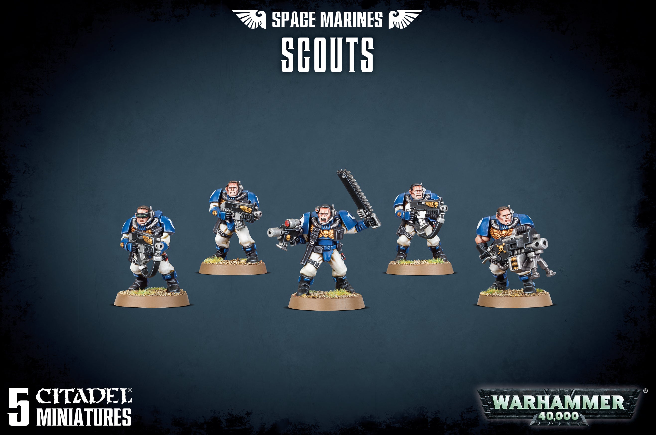 Warhammer 40K: Space Marine Scouts | Dragon's Lair Comics and Fantasy Houston TX