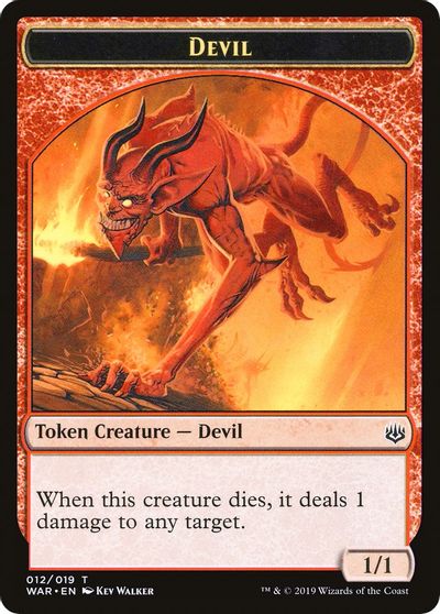 Devil // Satyr Double-Sided Token [Challenger Decks 2020 Tokens] | Dragon's Lair Comics and Fantasy Houston TX