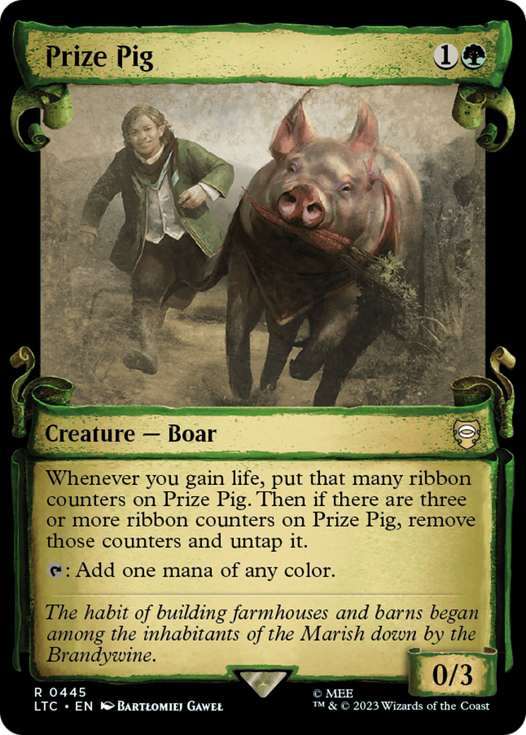 Prize Pig [The Lord of the Rings: Tales of Middle-Earth Commander Showcase Scrolls] | Dragon's Lair Comics and Fantasy Houston TX