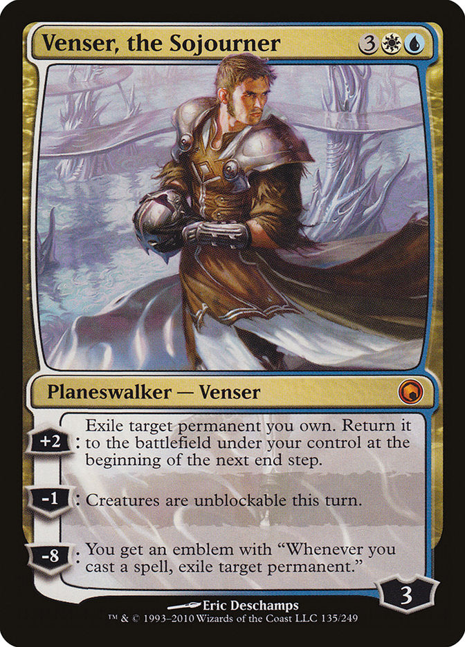 Venser, the Sojourner [Scars of Mirrodin] | Dragon's Lair Comics and Fantasy Houston TX