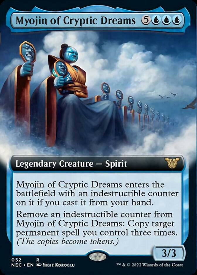 Myojin of Cryptic Dreams (Extended Art) [Kamigawa: Neon Dynasty Commander] | Dragon's Lair Comics and Fantasy Houston TX