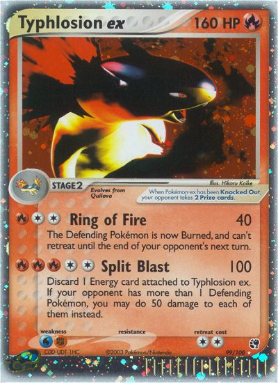 Typhlosion ex (99/100) [EX: Sandstorm] | Dragon's Lair Comics and Fantasy Houston TX