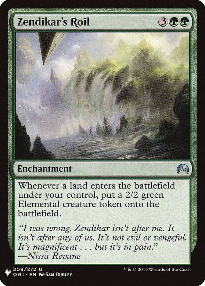 Zendikar's Roil [Mystery Booster] | Dragon's Lair Comics and Fantasy Houston TX