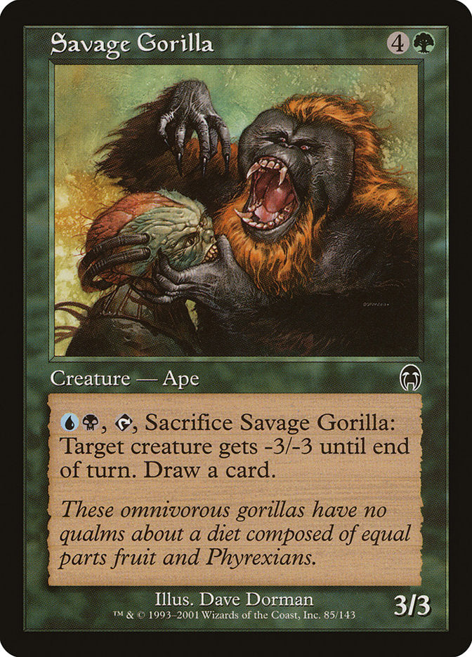 Savage Gorilla [Apocalypse] | Dragon's Lair Comics and Fantasy Houston TX