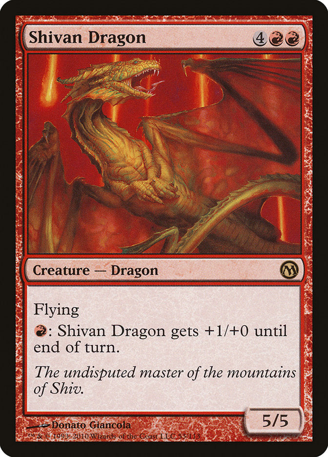 Shivan Dragon [Duels of the Planeswalkers] | Dragon's Lair Comics and Fantasy Houston TX