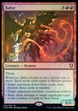 Balor [Commander Legends: Battle for Baldur's Gate Prerelease Promos] | Dragon's Lair Comics and Fantasy Houston TX