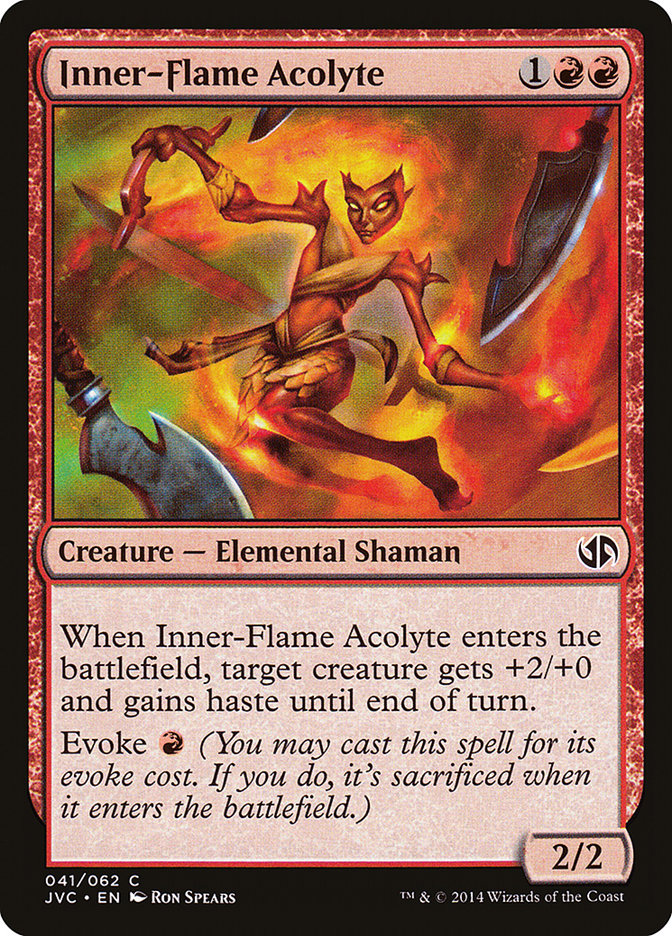 Inner-Flame Acolyte [Duel Decks Anthology] | Dragon's Lair Comics and Fantasy Houston TX