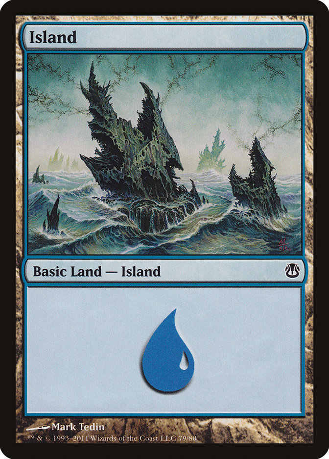 Island (79) [Duel Decks: Ajani vs. Nicol Bolas] | Dragon's Lair Comics and Fantasy Houston TX