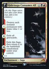 Hidetsugu Consumes All // Vessel of the All-Consuming [Kamigawa: Neon Dynasty Prerelease Promos] | Dragon's Lair Comics and Fantasy Houston TX