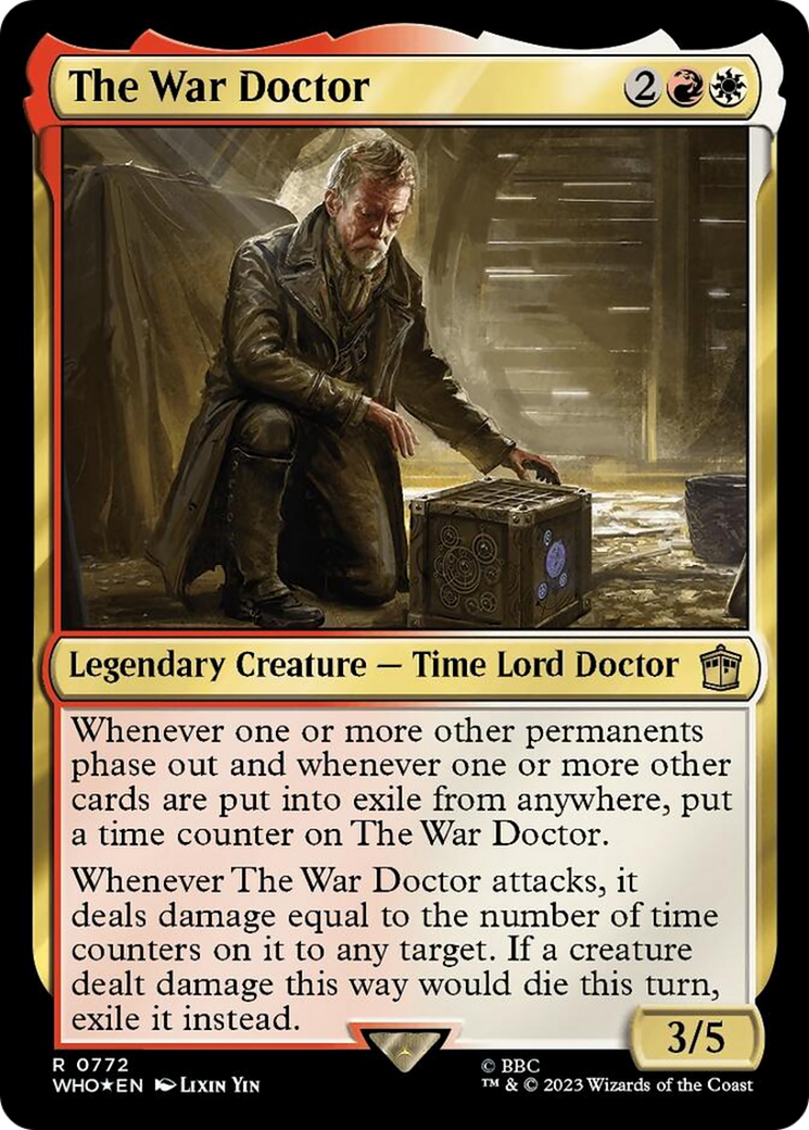 The War Doctor (Surge Foil) [Doctor Who] | Dragon's Lair Comics and Fantasy Houston TX