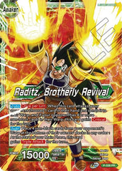 Raditz // Raditz, Brotherly Revival (P-338) [Saiyan Showdown Prerelease Promos] | Dragon's Lair Comics and Fantasy Houston TX