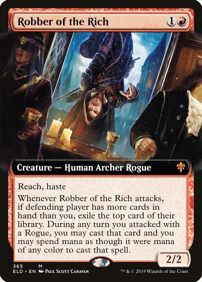 Robber of the Rich (Extended Art) [Throne of Eldraine] | Dragon's Lair Comics and Fantasy Houston TX