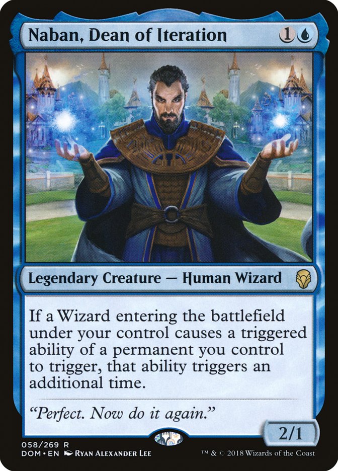 Naban, Dean of Iteration [Dominaria] | Dragon's Lair Comics and Fantasy Houston TX