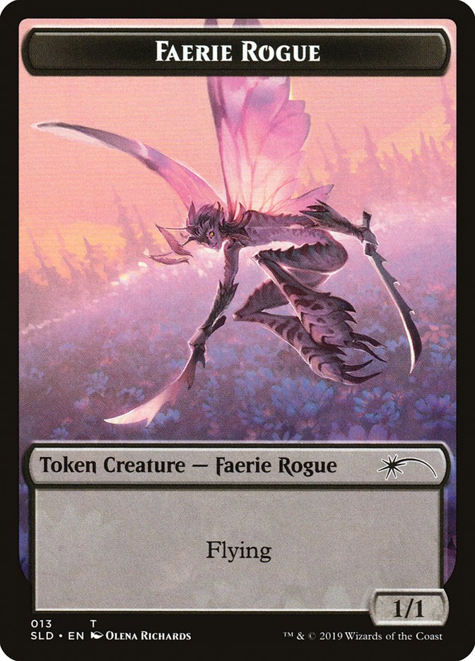 Faerie Rogue Token (013) [Secret Lair Drop Series] | Dragon's Lair Comics and Fantasy Houston TX