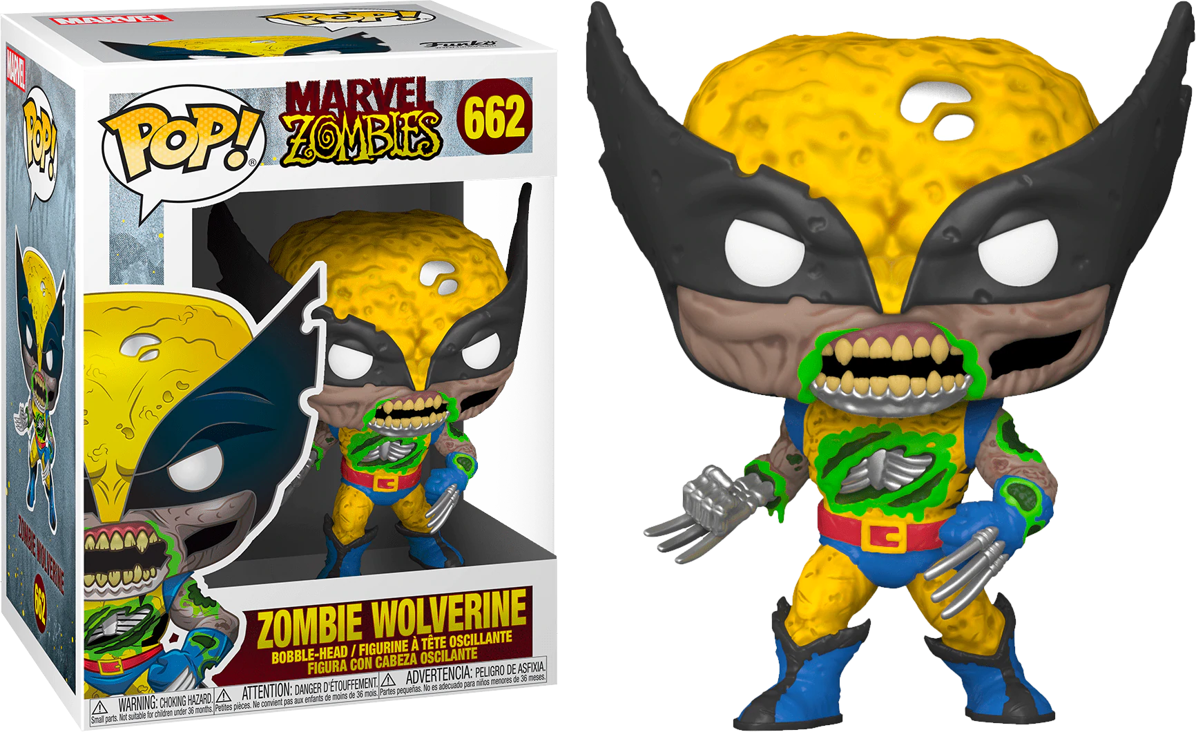 Funko Pop! Marvel Zombies Wolverine | Dragon's Lair Comics and Fantasy Houston TX