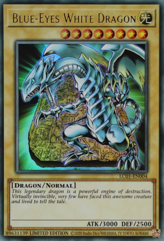 Blue-Eyes White Dragon (25th Anniversary) [LC01-EN004] Ultra Rare | Dragon's Lair Comics and Fantasy Houston TX