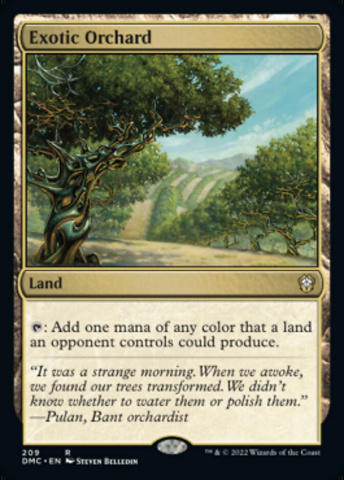 Exotic Orchard [Dominaria United Commander] | Dragon's Lair Comics and Fantasy Houston TX