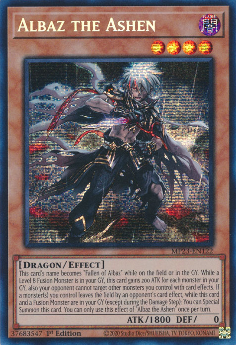 Albaz the Ashen [MP23-EN122] Prismatic Secret Rare | Dragon's Lair Comics and Fantasy Houston TX