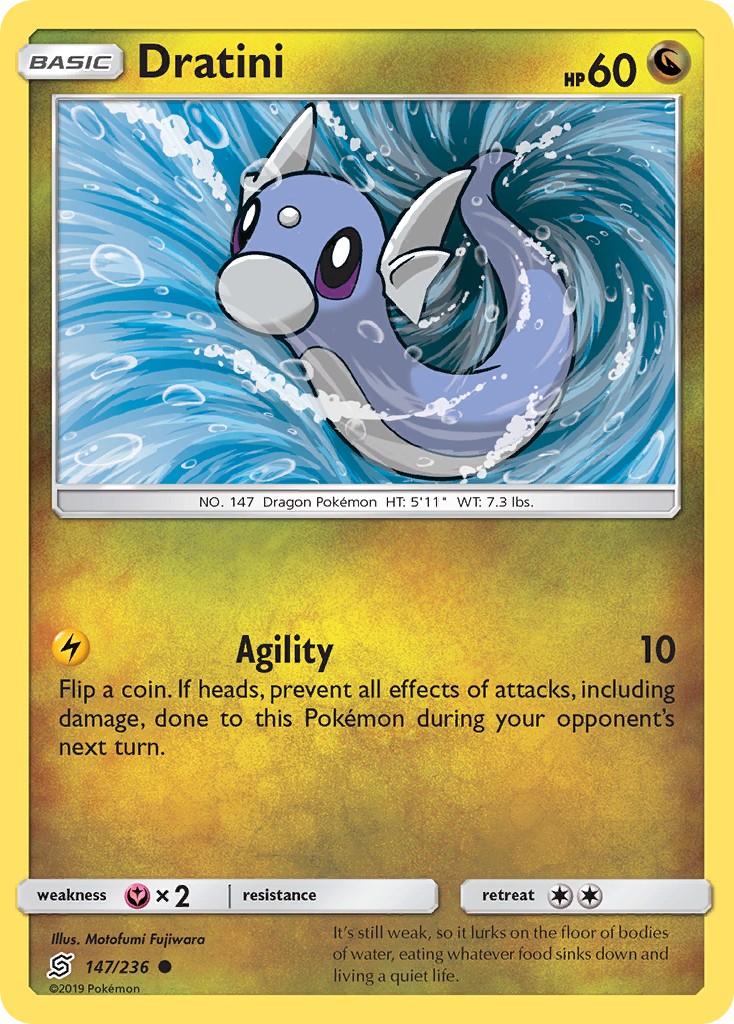 Dratini (147/236) [Sun & Moon: Unified Minds] | Dragon's Lair Comics and Fantasy Houston TX