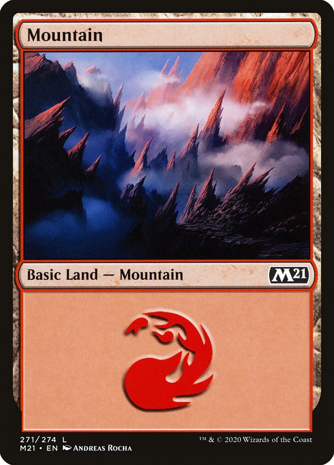 Mountain (271) [Core Set 2021] | Dragon's Lair Comics and Fantasy Houston TX