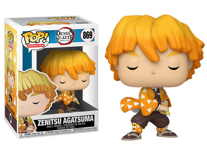 Funko Pop! Demon Slayer Zenitsu Agatsuma | Dragon's Lair Comics and Fantasy Houston TX