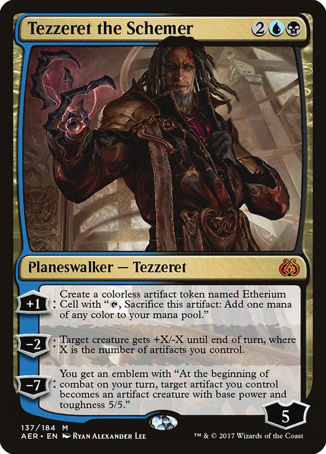 Tezzeret the Schemer [Aether Revolt] | Dragon's Lair Comics and Fantasy Houston TX