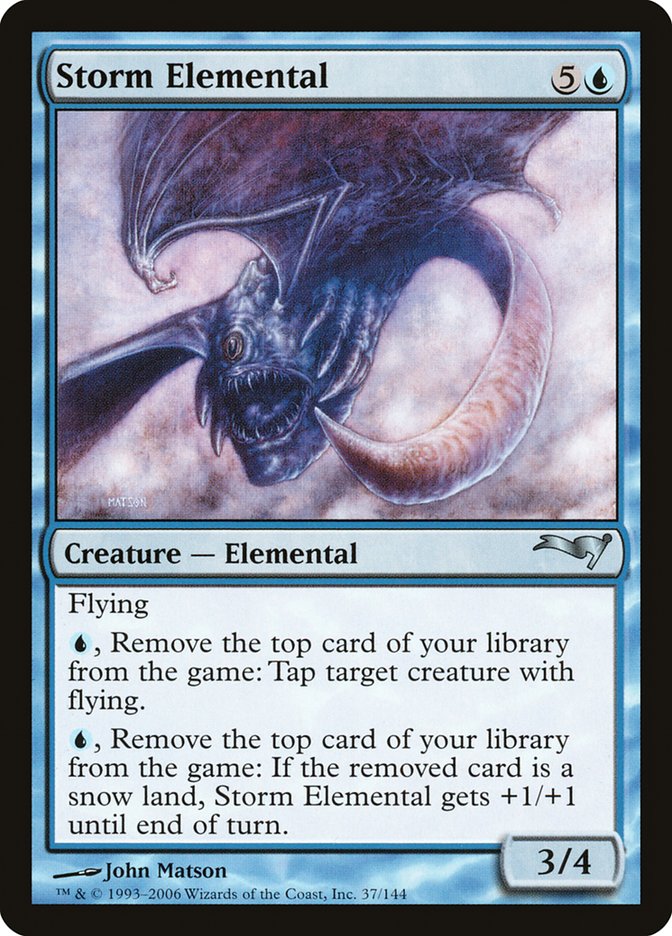 Storm Elemental [Coldsnap Theme Decks] | Dragon's Lair Comics and Fantasy Houston TX