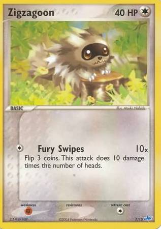 Zigzagoon (7/10) [EX: Trainer Kit - Latios] | Dragon's Lair Comics and Fantasy Houston TX