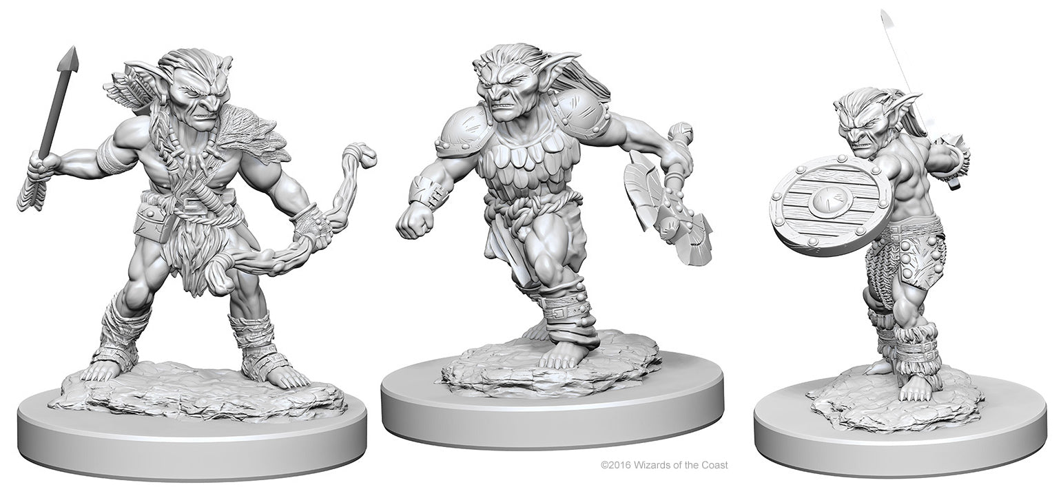 Wizkids Dungeons and Dragons Nolzur`s Marvelous Unpainted Miniatures: W1 Goblins | Dragon's Lair Comics and Fantasy Houston TX