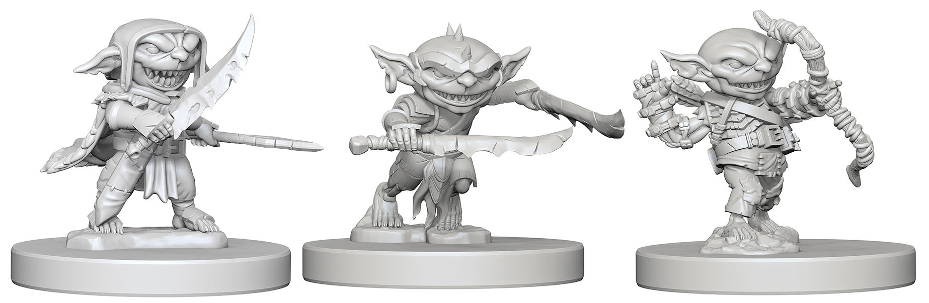 Wizkids Pathfinder Deep Cuts Unpainted Miniatures: W1 Goblins | Dragon's Lair Comics and Fantasy Houston TX