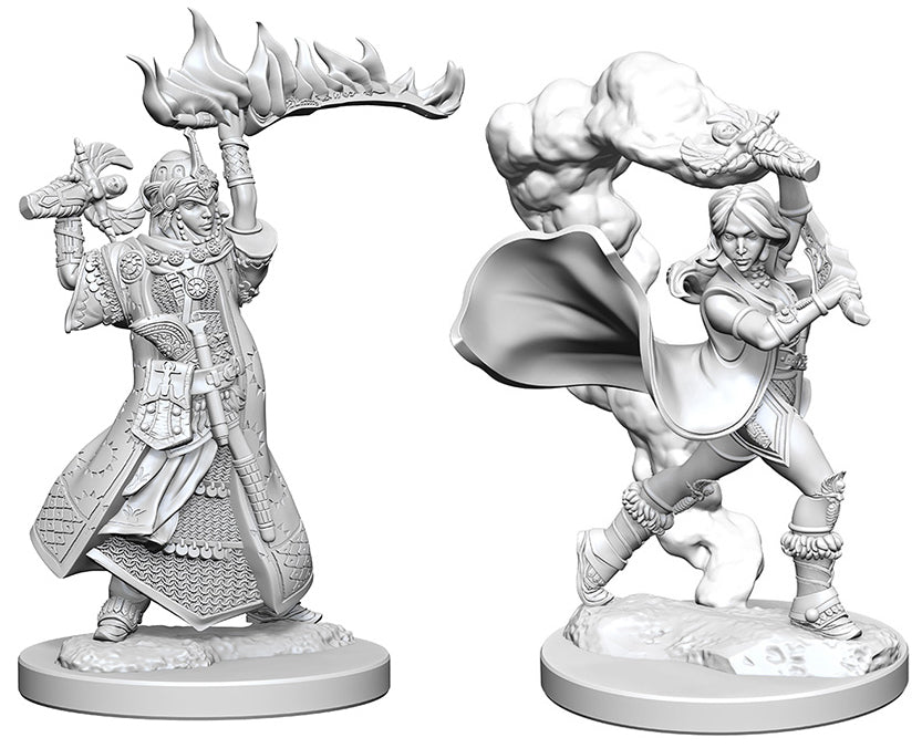 Wizkids Pathfinder Deep Cuts Unpainted Miniatures: W1 Human Female Cleric | Dragon's Lair Comics and Fantasy Houston TX